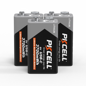 Siêu điện 9V pin USB có thể sạc lại pin lithium tùy chỉnh Type-C USB có thể sạc lại 9V pin - Product Image 5