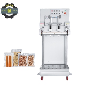 Machine d'emballage sous vide verticale externe gonflable pour chips, <span class=keywords><strong>jambon</strong></span>, <span class=keywords><strong>noix</strong></span>, fruits <span class=keywords><strong>de</strong></span> mer séchés, viande, céréales, snacks, pièces <span class=keywords><strong>de</strong></span> quincaillerie - Product Image 1