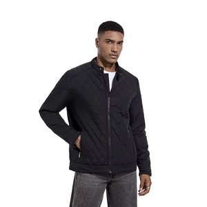 C1114S2645 BB نمط عارضة سترة بياقة ماسية معطف رجالي خفيف الوزن - Product Image 3
