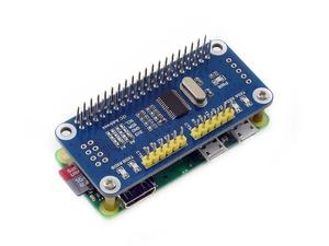 Waveshare - Expansión de Interfaz Serial HAT para Raspberry Pi Zero/Zero W/Zero WH/2B/3B/3B+ con Interfaz I2C y 2 Canales UART K651 - Product Image 4