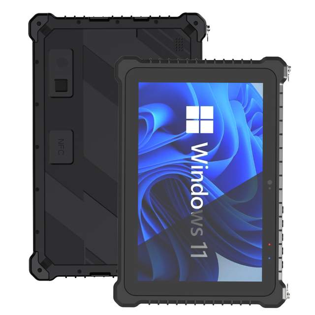 Industrial IP67 Waterproof Tablet PC Windows 11 Rugged Winpad with 1000nits 10.1 Inch Touch Screen 8GB 256GB Memory GPS 4G