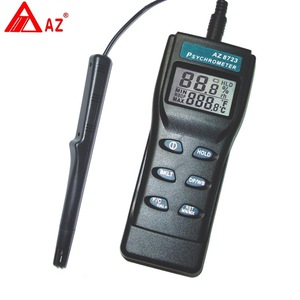 Az 8723 Psychromètre Thermomètre numérique Hygromètre avec sonde pour utilisation intérieure et extérieure - Product Image 2