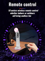 Vibrador Realista de Gelatina con Forma de Pene Grande, Juguetes Sexuales Anales, Estimulador Vaginal de Punto G Suave y Vibrante para Mujeres y Adultos Gay
