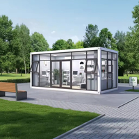 Conteneur habitable personnalisé par le fabricant 20ft 40ft – Maisons modulaires modernes préfabriquées, mini-maisons, bureaux et appartements en conteneurs