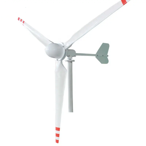 Turbina eólica horizontal de uso doméstico de alta eficiencia potencia real 2.5KW 3 cuchillas turbina eólica Vertical - Product Image 4