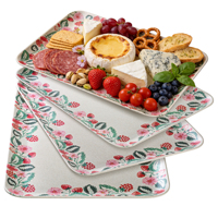 Plateaux de service personnalisés pour Noël, Halloween, décorations festives, plateaux alimentaires pour hôtel, restaurant, événements