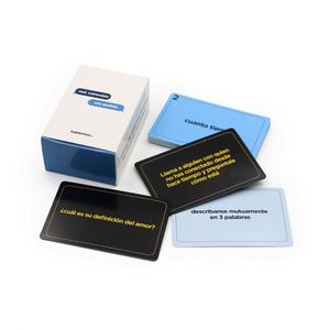 Jeu de cartes en gros pour jeu à boire, jeu de cartes espagnol avec tableau effaçable à sec - Product Image 4