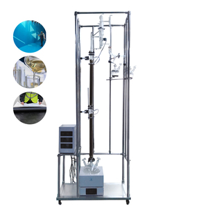 TOPTION Meilleure vente Colonne de distillation redresseur de fractionnement en verre avec <span class=keywords><strong>tube</strong></span> de condenseur - Product Image 2