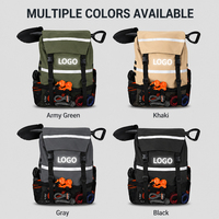 Sac de rangement pour roue de secours de camping avec tissu hydrofuge pour le rangement du matériel de tente et du sac de couchage avec bande réfléchissante