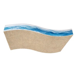 Juguete para Gatos con Forma de Hoja de Arce, Resistente al Desgaste y Libre de Fragmentos, Comedero y Cama Integrados para Gatos - Product Image 2