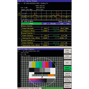 Analyseur de signal TV série ROHDE SCHWARZ, référence universelle pour les instruments de mesure électroniques de diffusion TV - Product Image 5