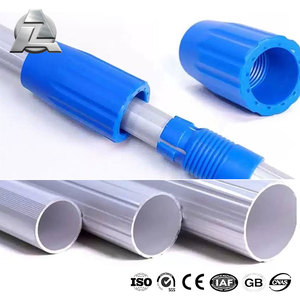 Ajustable 1,2 <span class=keywords><strong>metros</strong></span> 2 secciones <span class=keywords><strong>Flexi</strong></span> Clamp Suministros de limpieza Poste de extensión telescópico de aluminio ligero - Product Image 3