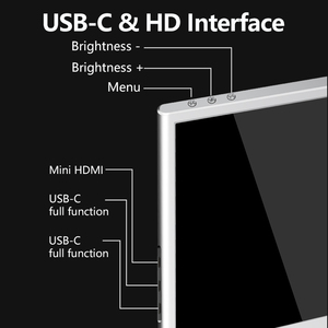 Extensión de Pantalla para Laptop, Monitor Portátil de 14 Pulgadas con Resolución Full HD y Conectividad USB C - Product Image 4