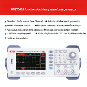 Generador de formas de onda arbitrarias UTG7062BFunction/con salida de onda sinusoidal de 60 Mhz de doble canal de alta precisión 1/2/2/2 - Product Image 4