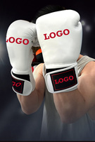 8oz 10oz 12oz 14oz 16oz Guantes de boxeo Boxeo Microfibra cuero Entrenamiento Gants de Boxe Guantes de boxeo ganadores