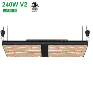 ซัมซุงผลิตภัณฑ์ขั้นสูง Lm301b Pre-Assemabled 550 V2 240W เติบโตโคมไฟ3500K ผสมสีแดง660nm พืชเทียมเติบโตแสง