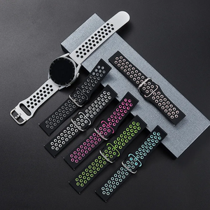 <span class=keywords><strong>Bracelet</strong></span> de montre en silicone pour Samsung <span class=keywords><strong>galaxy</strong></span> smart /<span class=keywords><strong>Galaxy</strong></span> Watch 3 4 <span class=keywords><strong>Active</strong></span> 1 <span class=keywords><strong>2</strong></span> <span class=keywords><strong>bracelet</strong></span> en caoutchouc - Product Image 6