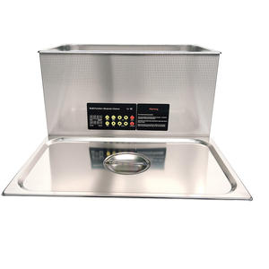 Pulitore di frequenza ultrasonico commerciale della spazzata 30L per le cliniche, gli ospedali ed i laboratori biomedici con il Monitor dell'affissione a cristalli liquidi - Product Image 5