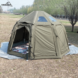 Outdoor Kugelförmiges Aufblasbares Zelt 600D Oxford-Gewebe Winddicht Wasserdicht Großräumiges Campingzelt für <span class=keywords><strong>Namibia</strong></span> Naher Osten - Product Image 1
