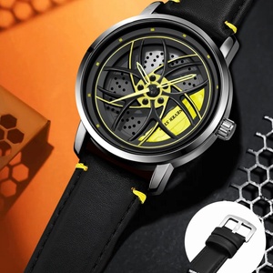 Fenyi Wholesales High-quality Fashionable Casual Best-selling Car Wheels <strong>Sporty</strong> Rotatable Quartz <strong>Watches</strong> for <strong>Men</strong> - Product Image 6