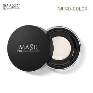 IMAGIC 4-Color Face Powders Waterproof and Moisturizing Mineral <strong>Makeup</strong> <strong>Compact</strong> with Whitening &amp; Light Setting Powder - Product Image 4