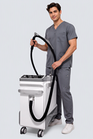 Appareil de refroidissement cutané à air froid -35°C Luminous Beauty, le plus efficace, avec construction en acier inoxydable et plastique pour les traitements au laser