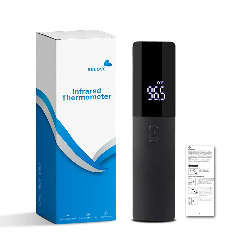 Thermomètre numérique infrarouge sans contact, appareil de prise de haute qualité, application sur 20 ans