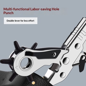 Pinze da Foratura Industriali da 9 Pollici in Acciaio al Cromo Vanadio, Multifunzionali e Salva-Lavoro, con Cinture Portautensili Rosse - Product Image 3