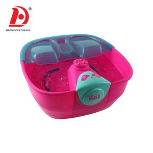 HUADA fingere di giocare piede Spa bacino salone di bellezza moda Set creativo smalto arte ragazze giocattolo per bambini - Product Image 5