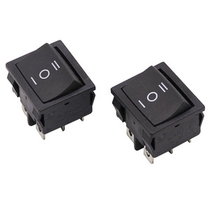 สวิตช์ KCD1 สี่เหลี่ยม 6A 250V KCD5 T85 1e4 6 ขา แบบ ON-OFF/On-Off-On สวิตช์โยก 6 ขา แบบมีไฟ ขนาด 21*24 มม. - Product Image 2