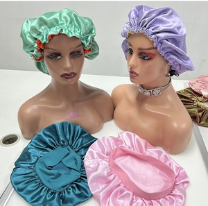 妈妈和我的帽子套装批发帽子和缎子发包设计师婴儿帽子 - Product Image 6