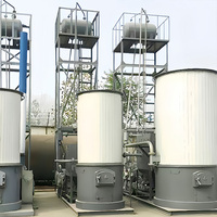 Calentador de Aceite Térmico Vertical de Biomasa YGL de Bajo Consumo con Tanques Industriales de Recirculación para la Industria de Procesamiento de Madera