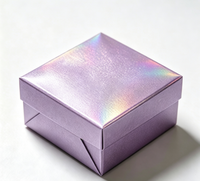 Poudre de pigment holographique certifiée GUANZUN Lilac Purple pour revêtement métallique en aluminium, échantillon de 1g, encre d'impression pour arts graphiques en vrac