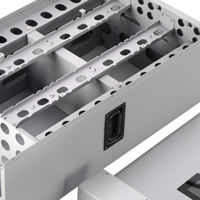 Batterie au lithium verticale en stock UE, boîtier de batterie 51,2 V 48 V 16 kWh 314 Ah avec BMS JK 200A V19 pour le stockage d'énergie solaire