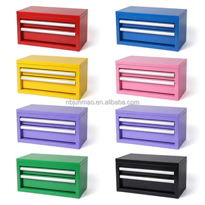 Mini Metal <strong>Tool</strong> Chest 2 Anti-drop <strong>Drawers</strong> OEM/ODM/ OBM Customized Cold Rolled Steel <strong>Tool</strong> <strong>Drawer</strong> Cabinet Garage Cabinet System - Product Image 4