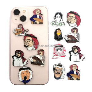 พร้อมจัดส่งสติกเกอร์โลหะตกแต่งโทรศัพท์มือถือสติกเกอร์โลหะรูปสัตว์อาหรับสติกเกอร์โลหะรูปนกกวางและ<span class=keywords><strong>นก</strong></span>อูฐสติกเกอร์โลหะ - Product Image 4