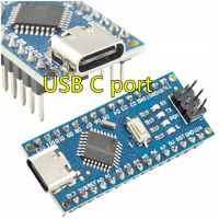 Carte de développement ATmega328P Nano V3.0 Modules et kits électroniques avec interface CH340 USB C