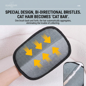 Almohadilla Ovalada de Tela para Eliminar Pelo de Mascotas con Flechas para Sofá - Product Image 6