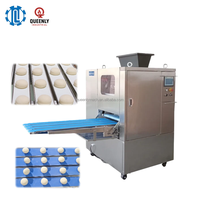Système de découpe et de roulage de pâte commercial pour grandes usines, machine automatique de division et de roulage de pâte en acier inoxydable, moteur, 8000 pièces/heure