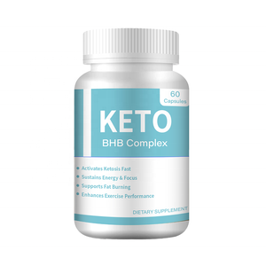 Cápsulas de KETO BHB Complex, 60 Cápsulas, Apoyo KETO Orgánico, Aumenta los Niveles de Cetonas en Sangre, para Hombres y Mujeres, Gran Venta - Product Image 1