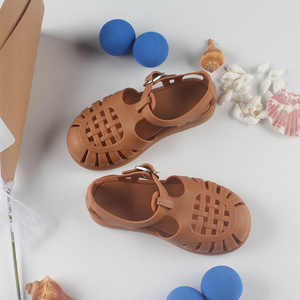 2023 Hot Sell Kids Roman <strong>Shoes</strong> Toddler Candy Color <strong>Girl</strong> Boys Anti Slip Casual <strong>Jelly</strong> Sandal <strong>Shoes</strong> for Children - Product Image 4