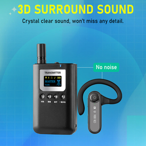 Système <span class=keywords><strong>de</strong></span> <span class=keywords><strong>communication</strong></span> sans fil Keyinda KYD-G13AX anti-explosion 2.4G avec oreillette pour guide touristique vocal, <span class=keywords><strong>communication</strong></span> un-vers-plusieurs - Product Image 4