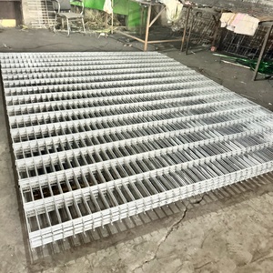 Mạ kẽm PVC tráng đôi dây hàn lưới 868 656 hàng rào nhà cung cấp của đôi thanh vườn hàng rào Bảng điều khiển cho thể thao trang trại hàng rào - Product Image 4