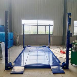 4柱式カーリフトエレベーター油圧式自動車修理ガレージ駐車リフト住宅用保管設備 - Product Image 1