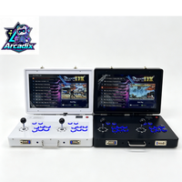 Console de jeu d'arcade Pandora Box, 2 joueurs, joystick, rétro, multi-jeux, machine d'arcade domestique, pliable, de table, vente en gros