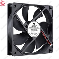 Gdstime GDA1225 5V 24V 48V 120x120x25mm Ball Baring120mm 12CM 5 Inches High Speed Axial DC Cpu Cooler Cooler Fan