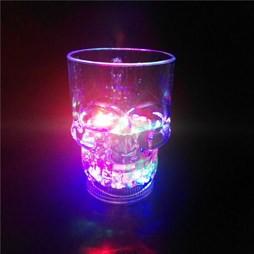 Halloween 400ml Plastic Water Activated LED Light up Drinking Cup