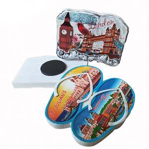 Aimants de réfrigérateur commémoratifs en résine à prix de gros, aimants de réfrigérateur personnalisés en résine - Product Image 2