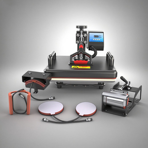 Garment Digital 33*45 Manual Flat Hot Transfer Machine Equipo de prensa de calor Modelos completos - Product Image 3