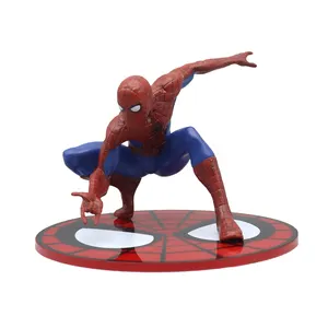 Fashion Wholesale Products superheros marve1 solid spiderman action figure collectible toys for kids